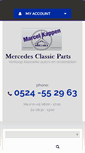 Mobile Screenshot of mercedes-classic-parts.com
